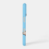Coque iPhone 16 Ours mignon (Côté droit)