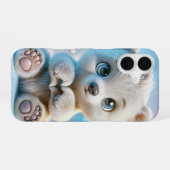 Coque iPhone 16 Ourson polaire (Verso Horizontal)