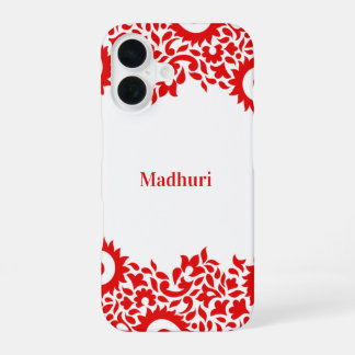 Coque iPhone 16 Paisleys Indian