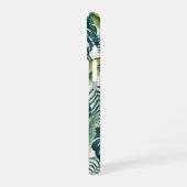 Coque iPhone 16 Palm Botanique Tropical Feuille Motif (Côté gauche)