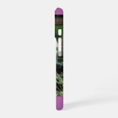 Coque iPhone 16 Panda géant mignon, violet orchidée, nom, (Côté gauche)