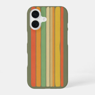 Coque iPhone 16 Panneau à rayures verticales