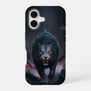 Coque iPhone 16 Panthère d'appui émotionnel (Ne pas animal de comp