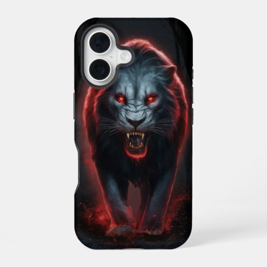 Coque iPhone 16 Panthère d'appui émotionnel (Ne pas animal de comp (Verso)