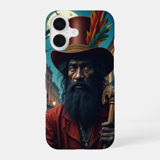 Coque iPhone 16 Papa Legba (Verso)