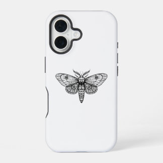Coque iPhone 16 Papillon de nuit