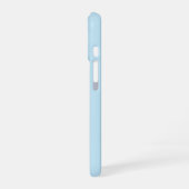Coque iPhone 16 Papillon Poppy Bleu, (Côté gauche)