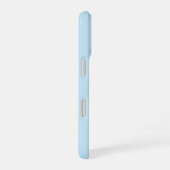 Coque iPhone 16 Papillon Poppy Bleu, (Côté droit)