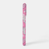 Coque iPhone 16 Papillon Rose (Côté droit)