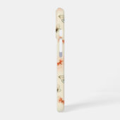 Coque iPhone 16 Papillons aquarelle moderne Monogram (Côté gauche)