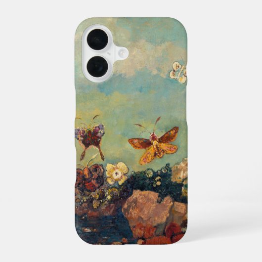 Coque iPhone 16 Papillons | Odilon Redon (Verso)