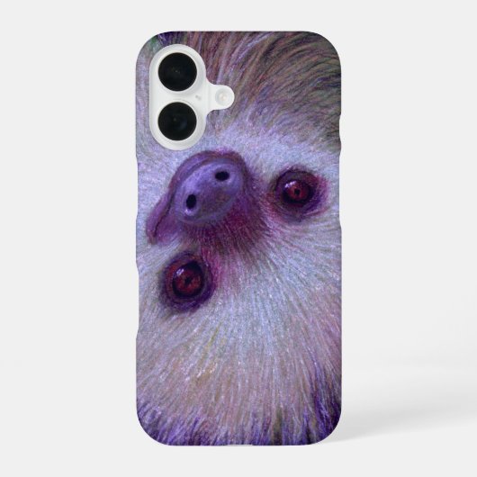 Coque iPhone 16 Paresseux (Verso)
