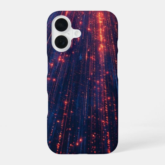 Coque iPhone 16 Parfum de flux de code (Verso)