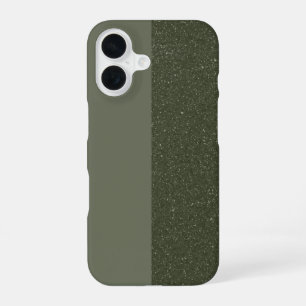 Coque iPhone 16 Parties scintillant personnalisable et Matte Moss 