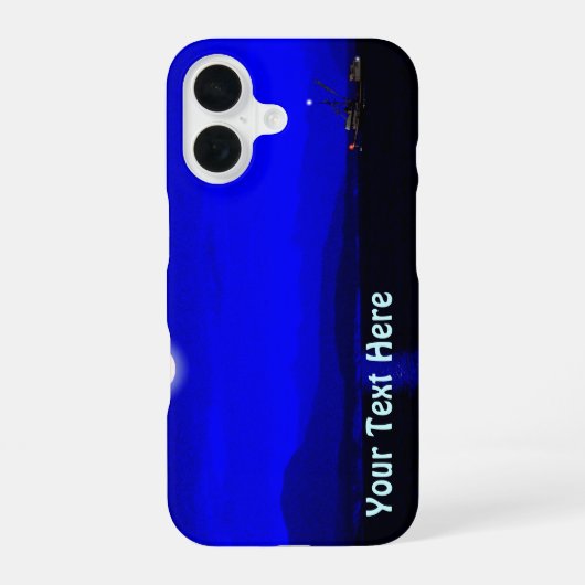 Coque iPhone 16 Passage au clair de lune (Verso)