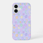 Coque iPhone 16 Pastel Christmas Pattern (Verso)