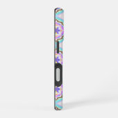 Coque iPhone 16 Pastel Dream Boho Geometric Kaleidoscope (Côté droit)