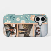 Coque iPhone 16 Pastel Garden Delight Photo Collage (Verso Horizontal)