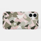 Coque iPhone 16 Pastel géométrique (Verso Horizontal)