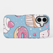 Coque iPhone 16 Pastel Kawaii Traitements : Boîtier téléphonique A (Verso Horizontal)