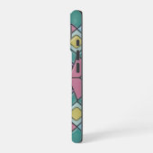 Coque iPhone 16 pastel mosaïque (Côté gauche)