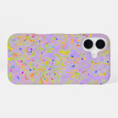 Coque iPhone 16 Pastel Splash Art (Verso Horizontal)