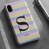 Coque iPhone 16 Pastel Stripes