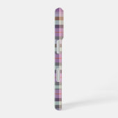 Coque iPhone 16 Pastel Tartan Plaid Pattern Design (Côté droit)