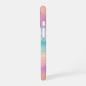 Coque iPhone 16 Pastel Wave - Dreamy Gradient Phone Case (Côté gauche)