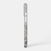 Coque iPhone 16 Patchwork personnalisé de coquillages côtiers (Côté gauche)