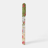 Coque iPhone 16 Patchwork Rose Monogramme Personnalisé (Côté droit)