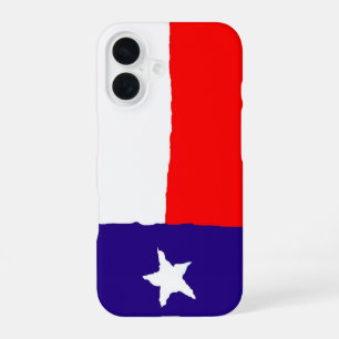 Coque iPhone 16 Pavillon d'état Pop Art Texas