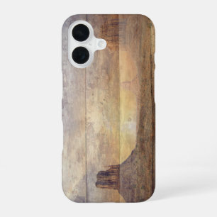 Coque iPhone 16 Paysage désertique Monument Valley et ciel nuageux