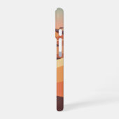 Coque iPhone 16 Paysage Rétro de Ripple du Désert (Côté gauche)