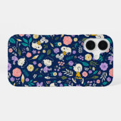 Coque iPhone 16 Peanuts In Bloom Pattern (Verso Horizontal)