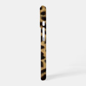 Coque iPhone 16 Peau de faux guépard (Côté gauche)