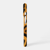 Coque iPhone 16 Peau de faux Ocelot (Côté gauche)