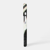 Coque iPhone 16 peau de zèbre (Côté gauche)