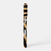 Coque iPhone 16 Peau de Zèbre Faux (Côté droit)