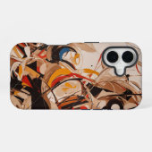 Coque iPhone 16 Peinture abstraite (Verso Horizontal)