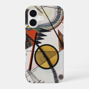 Coque iPhone 16 Peinture Abstraite de Kandinsky Art Moderne Maître