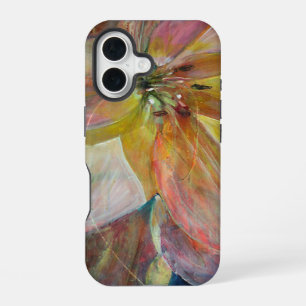 Coque iPhone 16 Peinture de fleurs "Translucence"