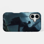 Coque iPhone 16 Pensez à la Lune (Verso Horizontal)