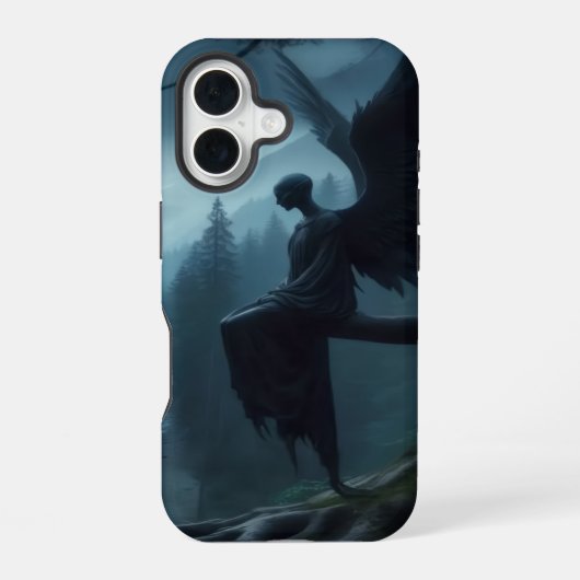 Coque iPhone 16 Pensez à la Lune (Verso)