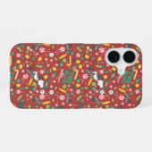 Coque iPhone 16 Peppermint Dreams Snoopy Candy Motif (Verso Horizontal)