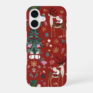 Coque iPhone 16 Père Noël, Saint Nicolas, le Père Noël