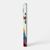 Coque iPhone 16 perroquet (Côté gauche)