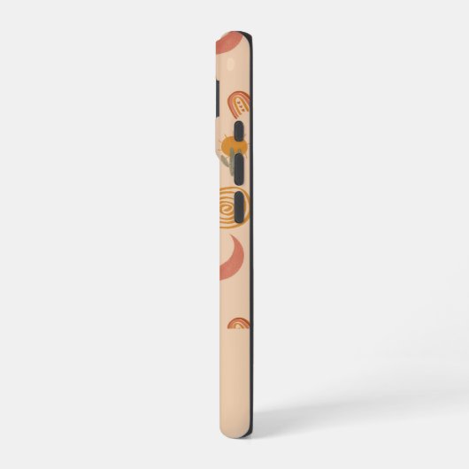 Coque iPhone 16 Personalized Boho Desert Sun Pattern Phone Case (Côté gauche)