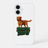 Coque iPhone 16 Personalized dog breed phone case for iPhone (Verso)