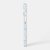 Coque iPhone 16 Personalized Floral Monogram Phone Case (Côté gauche)